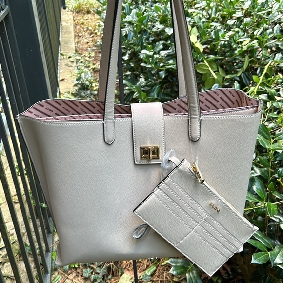 Aldo nude leather Large Totebag - Picture 11 of 12